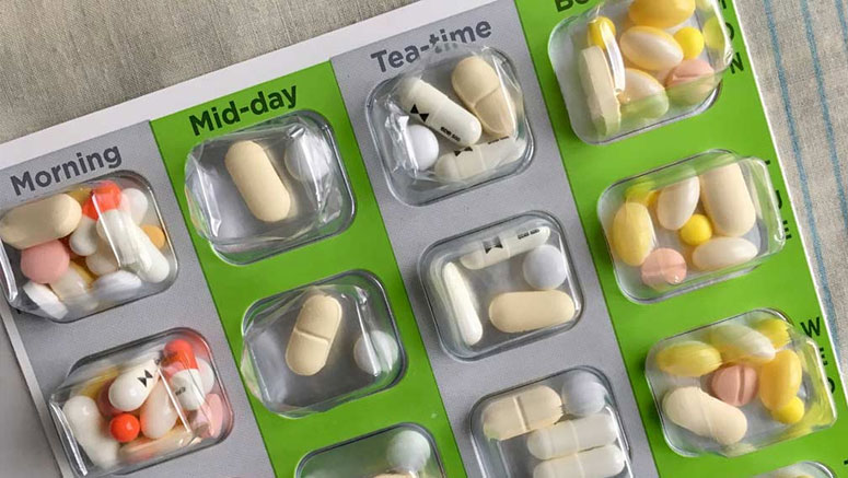 Blister packs for medication on the go